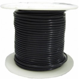 Cable Teflon Alpha Wire 18AWG 1000V Negro